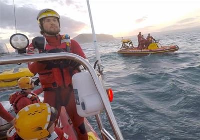 NSRI training exercise in Plett