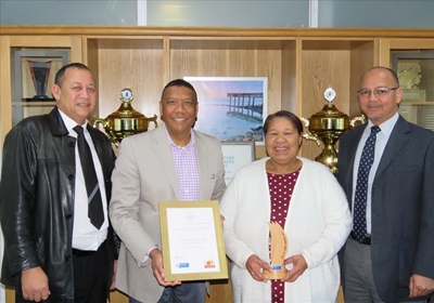George wins provincial award