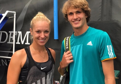 Always fashionable at tennis Open