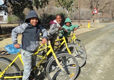 MTN Quebeka bicycles donated to Bethesda kids
