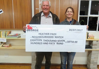 Neighbourhood watch will use funds for CCTV cameras