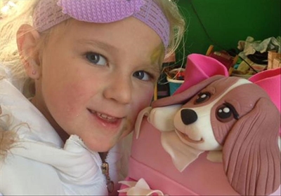 Pets celebrated at Jessica's 4th birthday