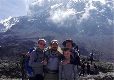 Gesin pak Kilimandjaro aan