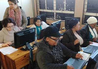 Teachers get computer training