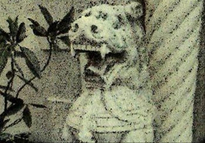 Stolen dog statue recovered