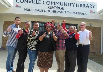 Conville library re-opens