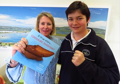 Gran writes tale of Knysna dinosaur tooth