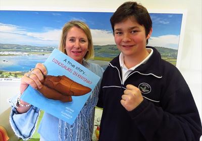 Gran writes tale of Knysna dinosaur tooth
