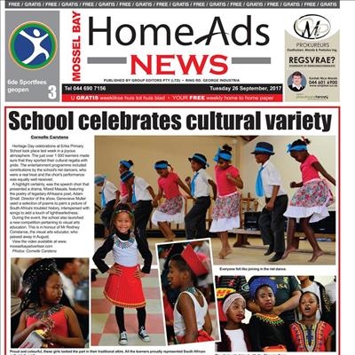 This week's Mossel Bay Home Ads news