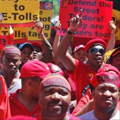 Thousands join Cosatu march