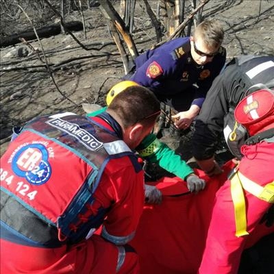 Man survives 200 meter fall