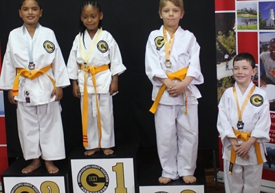 Regional karate tournament in George