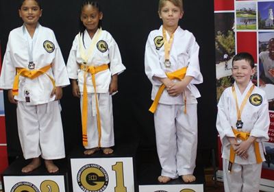 Regional karate tournament in George