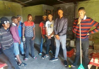 Youngsters help rid area of social ills