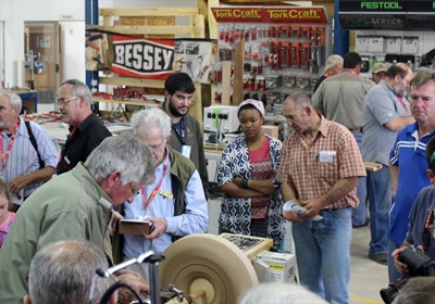 Woodworking boffins at show in George