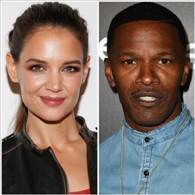 Jamie Foxx and Katie Holmes