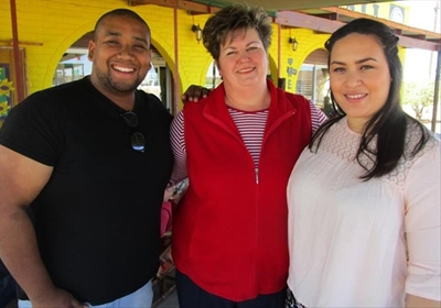 Celebrity foodies visit 