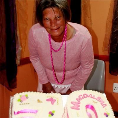 1ste verjaarsdag op 70 gevier