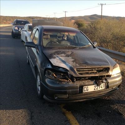 Motorbrand betyds geblus