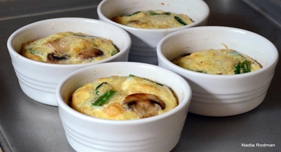 Healthy frittata for breakfast