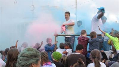 Great fun at colourful parade
