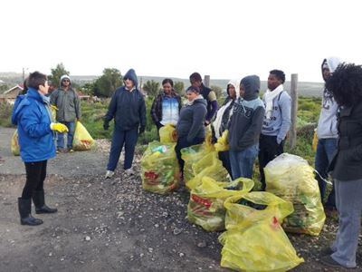 Eerste groot skoonmaak geloods