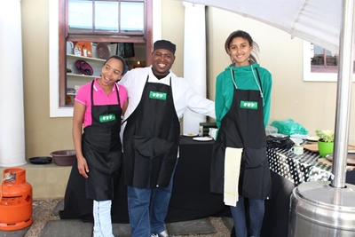 Taste Green Chefs' food