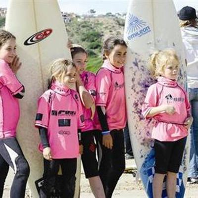 Montessori surfers make a splash