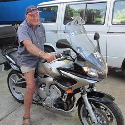 6000 km on a bike at age 80