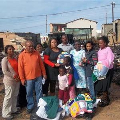Blaze victims given assistance