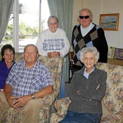 Visually impaired support one another