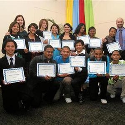 Students celebrate their real start in life