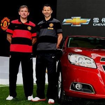 Manchester United team up with Chevrolet