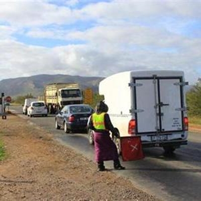 Frustration at Dysselsdorp intersection