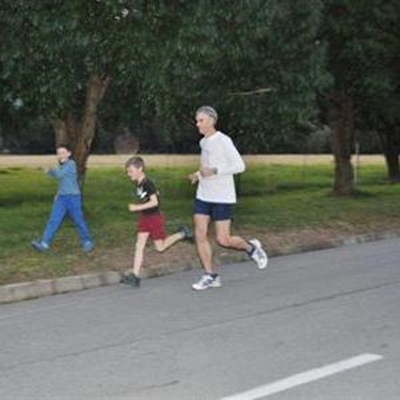 Remarkable milestone for runner