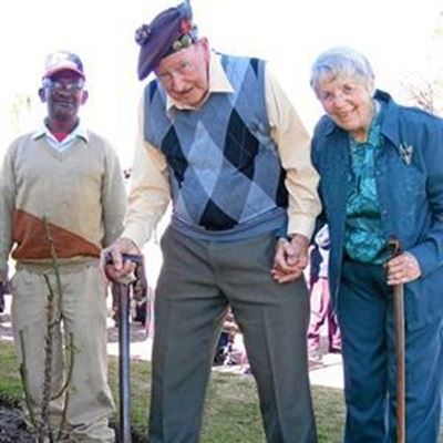 Ted keeps busy at 90