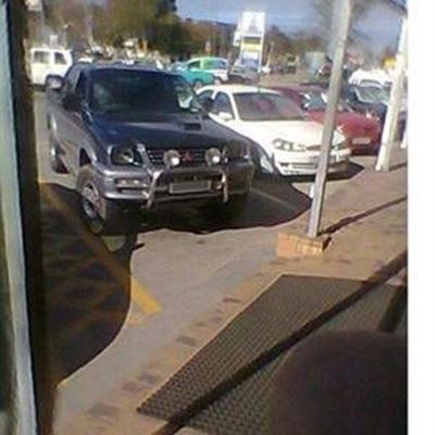 Have respect for for disabled bays