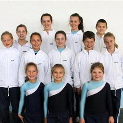 Top gymnasts receive colours