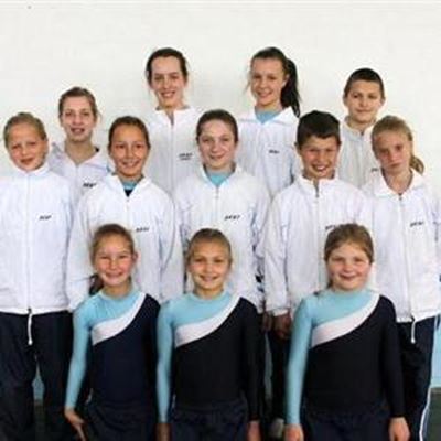 Top gymnasts receive colours