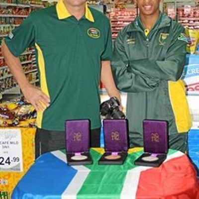 Paralimpiese kampioen kuier op Stilbaai