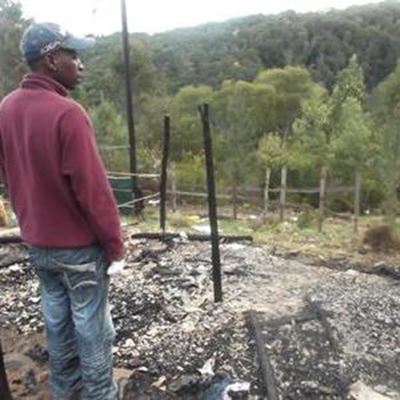 1 injured, family homeless after fire