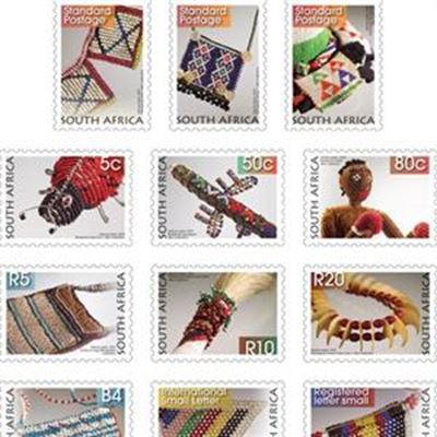 Use art to stamp your letters