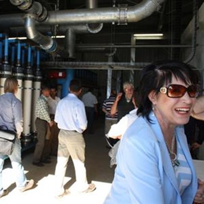 Sludge halts waste water works