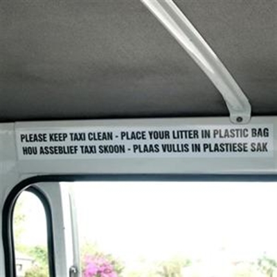 Conservancy and taxi operators in drive to keep roadside clean