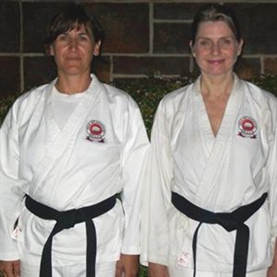 Prestigious rank for lady karatekas