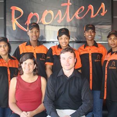 Roosters made by Africool people