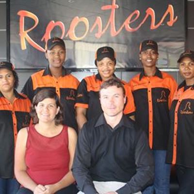 Roosters made by Africool people