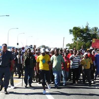 Minority goes on strike