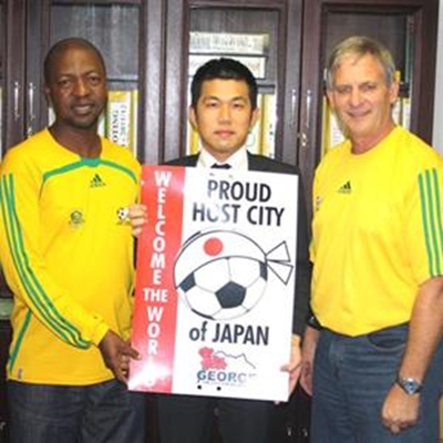 Soccer teams welcomed in style
