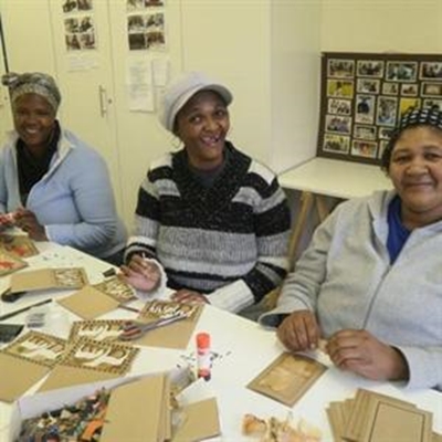Options' crafts at Winter Market